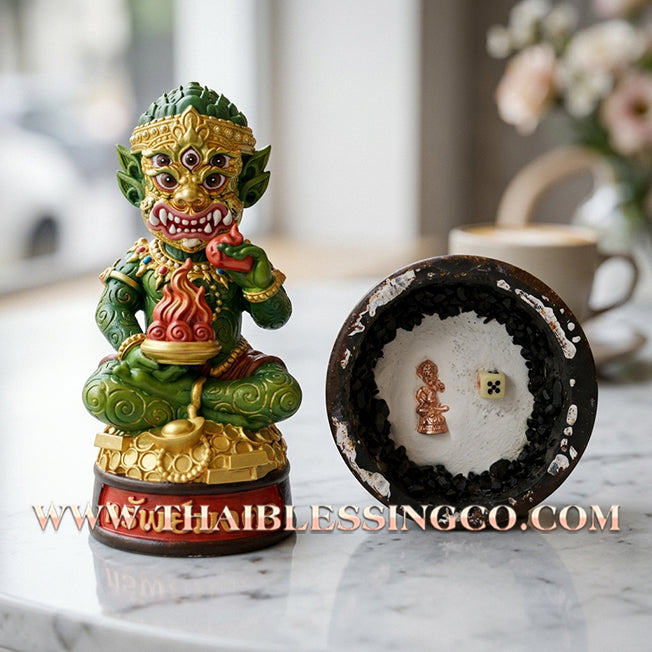 ✨🔥 Sacred "Si Hu Ha Ta" (The Deity of Miraculous Fortune) – Sub Mongkol Edition: Phra Khru Palat Thanaphat, Wat Thammachai Mongkol (2025) – The Divine Engine for Imperial Wealth, Sovereign Power, and Absolute Protection!