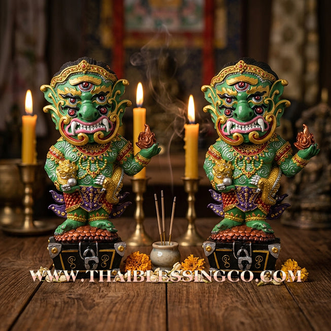 🔥 Sacred "Si Hu Ha Ta" (The Deity of Miraculous Fortune) – Tevada Hai Lap Edition: Arjan Tong, Samnak Phuttha-khun Lanna (2022) – The Grand Engine for Divine Windfalls, Imperial Wealth, and Sovereign Influence!