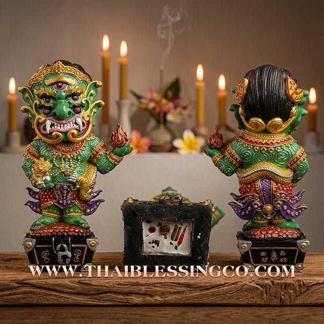 🔥 Sacred "Si Hu Ha Ta" (The Deity of Miraculous Fortune) – Tevada Hai Lap Edition: Arjan Tong, Samnak Phuttha-khun Lanna (2022) – The Grand Engine for Divine Windfalls, Imperial Wealth, and Sovereign Influence!
