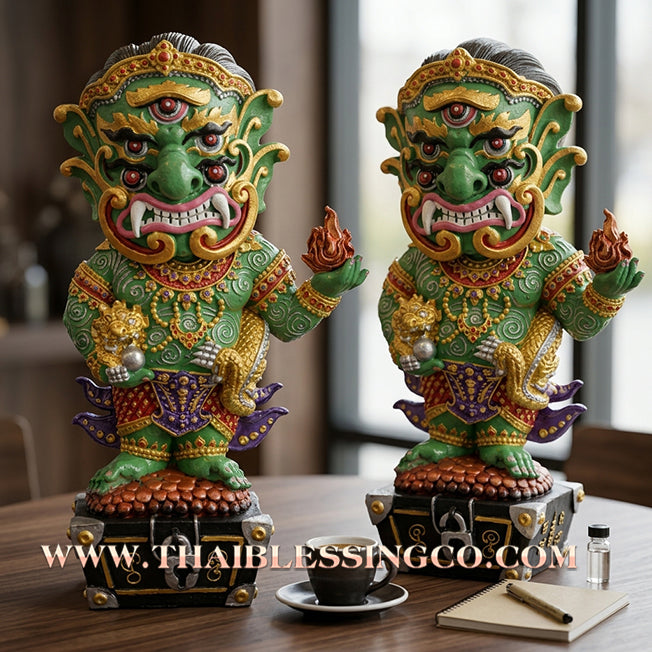 🔥 Sacred "Si Hu Ha Ta" (The Deity of Miraculous Fortune) – Tevada Hai Lap Edition: Arjan Tong, Samnak Phuttha-khun Lanna (2022) – The Grand Engine for Divine Windfalls, Imperial Wealth, and Sovereign Influence!