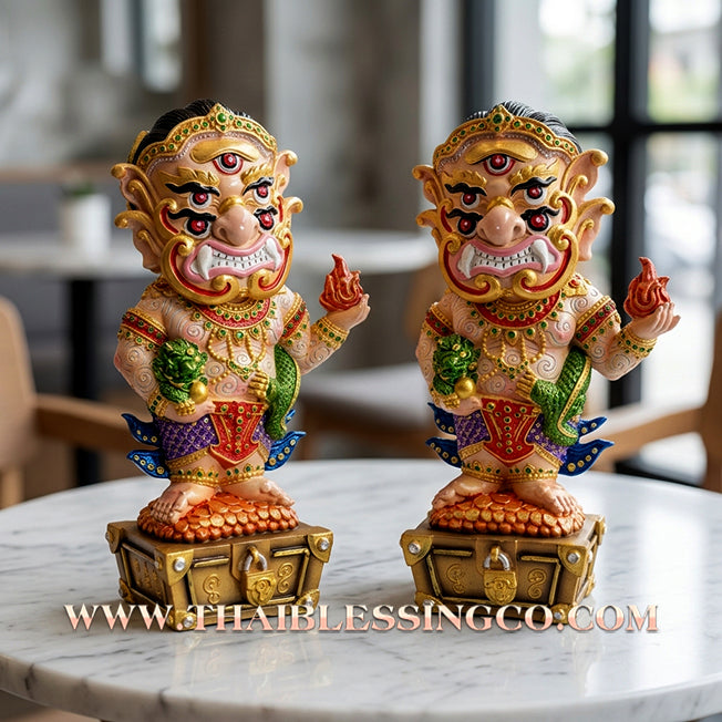 🔥 Sacred "Si Hu Ha Ta" (The Deity of Miraculous Fortune) – Tevada Hai Lap Edition: Arjan Tong, Samnak Phuttha-khun Lanna (2025) – The Grand Engine for Divine Windfalls, Imperial Wealth, and Sovereign Influence!