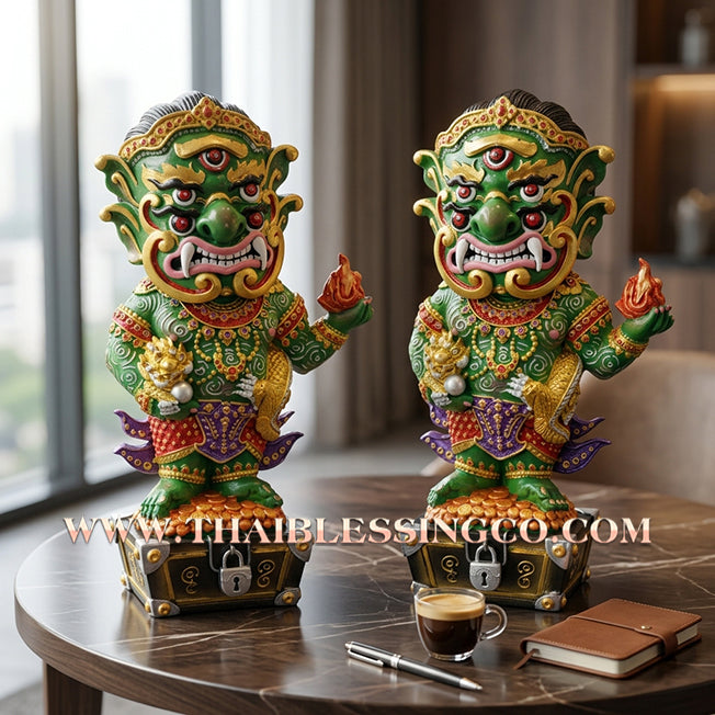 🔥 Sacred "Si Hu Ha Ta" (The Deity of Miraculous Fortune) – Tevada Hai Lap Edition: Arjan Tong, Samnak Phuttha-khun Lanna (2025) – The Grand Engine for Divine Windfalls, Imperial Wealth, and Sovereign Influence!