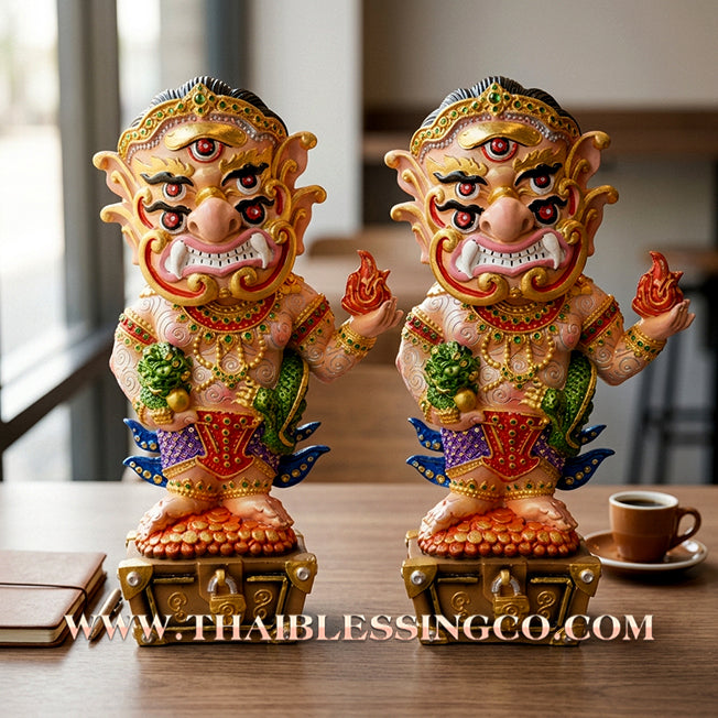🔥 Sacred "Si Hu Ha Ta" (The Deity of Miraculous Fortune) – Tevada Hai Lap Edition: Arjan Tong, Samnak Phuttha-khun Lanna (2025) – The Grand Engine for Divine Windfalls, Imperial Wealth, and Sovereign Influence!