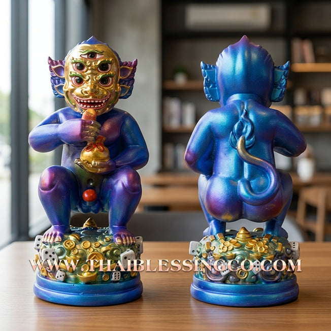 ✨🔥 Sacred "Si Hu Ha Ta" (The Deity of Overflowing Prosperity) – Lamsam Edition: Kruba Kamfan, Wat Ko Choke (2025) – The High-Velocity Engine for Extraordinary Wealth, Sovereign Influence, and Commercial Victory!