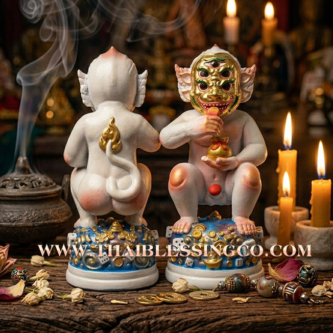 ✨🔥 Sacred "Si Hu Ha Ta" (The Deity of Overflowing Prosperity) – Lamsam Edition: Kruba Kamfan, Wat Ko Choke (2025) – The High-Velocity Engine for Extraordinary Wealth, Sovereign Influence, and Commercial Victory!