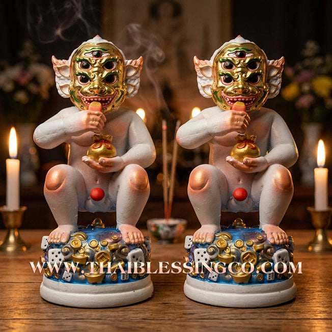 ✨🔥 Sacred "Si Hu Ha Ta" (The Deity of Overflowing Prosperity) – Lamsam Edition: Kruba Kamfan, Wat Ko Choke (2025) – The High-Velocity Engine for Extraordinary Wealth, Sovereign Influence, and Commercial Victory!