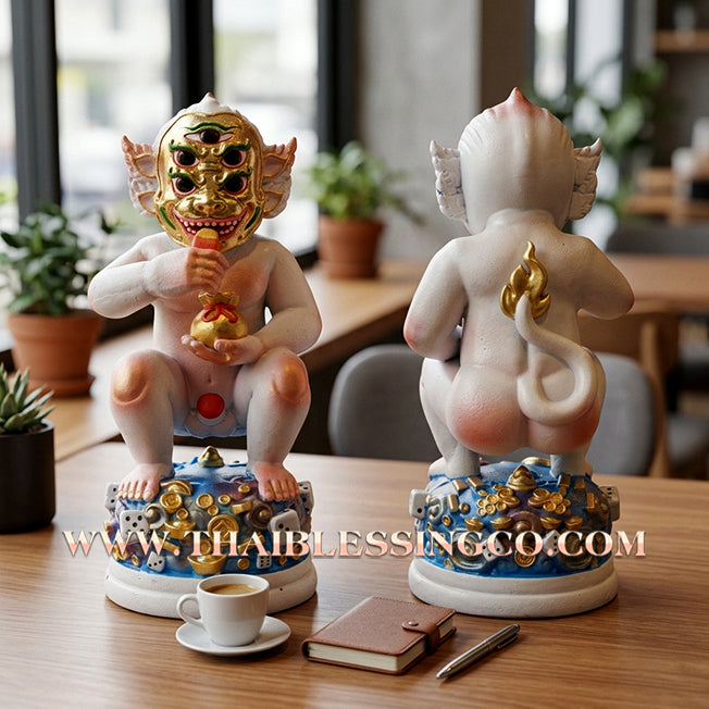 ✨🔥 Sacred "Si Hu Ha Ta" (The Deity of Overflowing Prosperity) – Lamsam Edition: Kruba Kamfan, Wat Ko Choke (2025) – The High-Velocity Engine for Extraordinary Wealth, Sovereign Influence, and Commercial Victory!