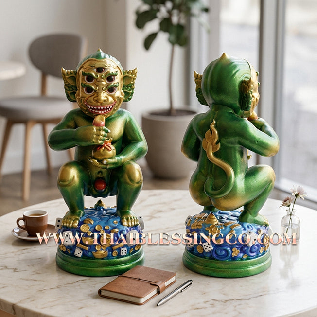 ✨🔥 Sacred "Si Hu Ha Ta" (The Deity of Overflowing Prosperity) – Lamsam Edition: Kruba Kamfan, Wat Ko Choke (2025) – The High-Velocity Engine for Extraordinary Wealth, Sovereign Influence, and Commercial Victory!