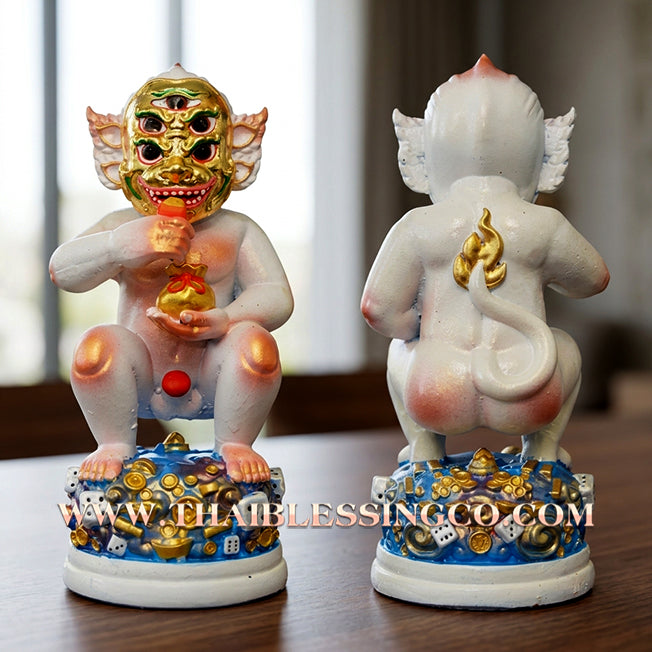 ✨🔥 Sacred "Si Hu Ha Ta" (The Deity of Overflowing Prosperity) – Lamsam Edition: Kruba Kamfan, Wat Ko Choke (2025) – The High-Velocity Engine for Extraordinary Wealth, Sovereign Influence, and Commercial Victory!