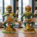 🔥 Sacred "Si Hu Ha Ta" (The Five-Eyed, Four-Eared Deity) – Master Casting Samrit Bronze Edition: Arjan Subin Na Na Thong (2018) – The Ultimate Engine for Windfall Wealth, Infinite Liquidity, and Sovereign Success!