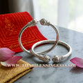 ✨🕉️ Sacred Silver-Plated Bronze "Billionaire Lotus" Bracelet: Master Achan Subin Na Na Thong (2016 Exclusive Edition) – The Ultimate Talisman for Spiritual Purity, Miraculous Fortune, and Flourishing Success
