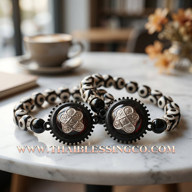 ✨🕉️ Sacred Silver-Plated Bronze Khot Setthi (Mega-Billionaire) Sacred Sphere – Saraphat Nuek Edition Luang Pho Wan, Wat Khlong Khun (2018) – The Ultimate Lanna-style Talisman for Manifesting Wealth, Universal Protection, and Infinite Prosperity