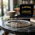 ✨🕉️ Sacred "Silver Plus" Wealth-Calling Bracelet (Less) – Luang Pu Moon Thitasi-lo: Amata Thera 5 Phaendin Edition (2018) – The Ultimate Talisman for Invincible Luck, Grand Fortune, and the Unstoppable Blessings of the "5-Reign Immortal Monk"