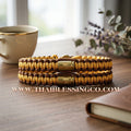 ✨🕉️ Sacred "Takrud Luk Puen" (Bullet Shell) Protection Bracelet: Luang Pu Rit, Wat Chonprathan Ratchadamri (2004 Exclusive Edition) – The Legendary "Kong Grapan" Shield for Absolute Safety, Invincibility, and Commanding Authority