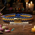 ✨🕉️ Sacred "Takrud Luk Puen" (Bullet Shell) Protection Bracelet: Luang Pu Rit, Wat Chonprathan Ratchadamri (2004 Exclusive Edition) – The Legendary "Kong Grapan" Shield for Absolute Safety, Invincibility, and Commanding Authority