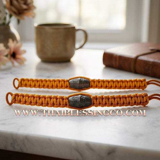 ✨🕉️ Sacred "Takua Ouan" Alchemical Lead Takrut Bracelet – Setthee 1000 Lan Edition: Luang Pu Key, Wat Sri Lamyong (2008 Exclusive) – The Ultimate Guardian Talisman for Absolute Protection, Wealth Stability, and Spiritual Armor