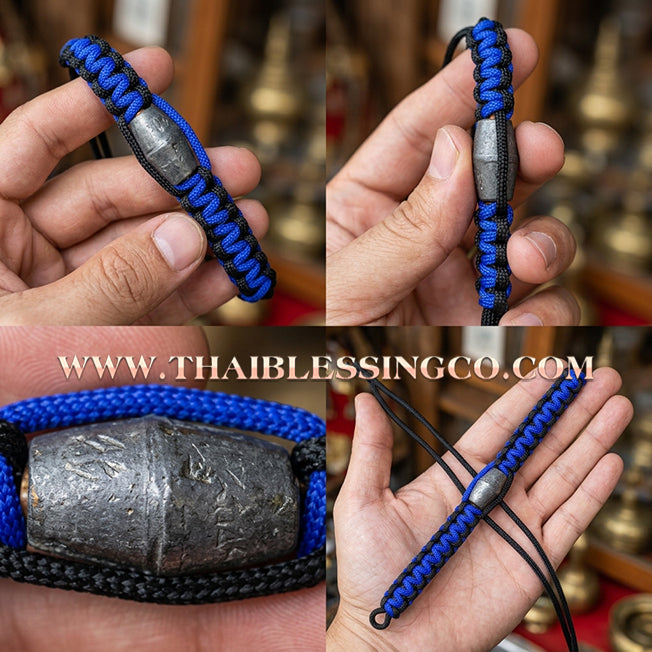 ✨🕉️ Sacred "Takua Ouan" Alchemical Lead Takrut Bracelet – Setthee 1000 Lan Edition: Luang Pu Key, Wat Sri Lamyong (2008 Exclusive) – The Ultimate Guardian Talisman for Absolute Protection, Wealth Stability, and Spiritual Armor