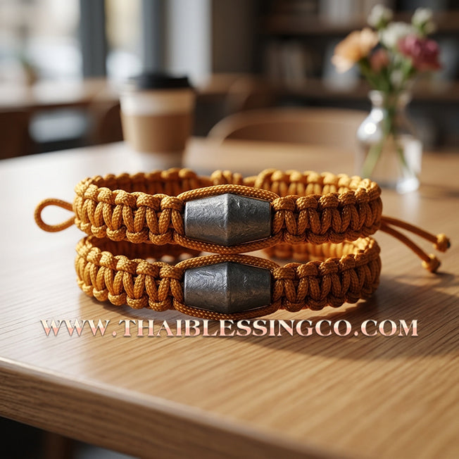 ✨🕉️ Sacred "Takua Ouan" Alchemical Lead Takrut Bracelet – Setthee 1000 Lan Edition: Luang Pu Key, Wat Sri Lamyong (2008 Exclusive) – The Ultimate Guardian Talisman for Absolute Protection, Wealth Stability, and Spiritual Armor