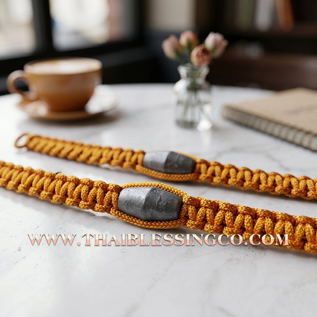 ✨🕉️ Sacred "Takua Ouan" Alchemical Lead Takrut Bracelet – Setthee 1000 Lan Edition: Luang Pu Key, Wat Sri Lamyong (2008 Exclusive) – The Ultimate Guardian Talisman for Absolute Protection, Wealth Stability, and Spiritual Armor