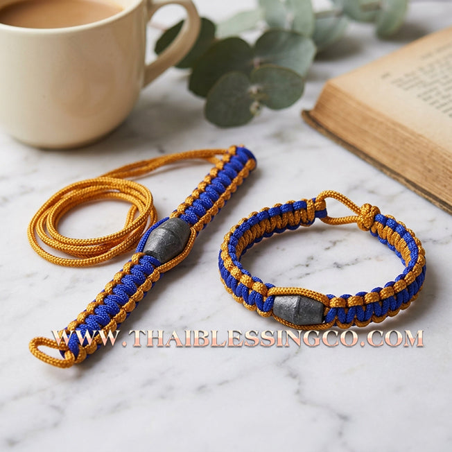 ✨🕉️ Sacred "Takua Ouan" Alchemical Lead Takrut Bracelet – Setthee 1000 Lan Edition: Luang Pu Key, Wat Sri Lamyong (2008 Exclusive) – The Ultimate Guardian Talisman for Absolute Protection, Wealth Stability, and Spiritual Armor