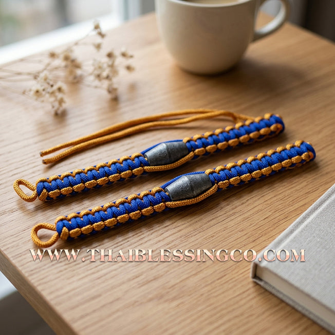 ✨🕉️ Sacred "Takua Ouan" Alchemical Lead Takrut Bracelet – Setthee 1000 Lan Edition: Luang Pu Key, Wat Sri Lamyong (2008 Exclusive) – The Ultimate Guardian Talisman for Absolute Protection, Wealth Stability, and Spiritual Armor