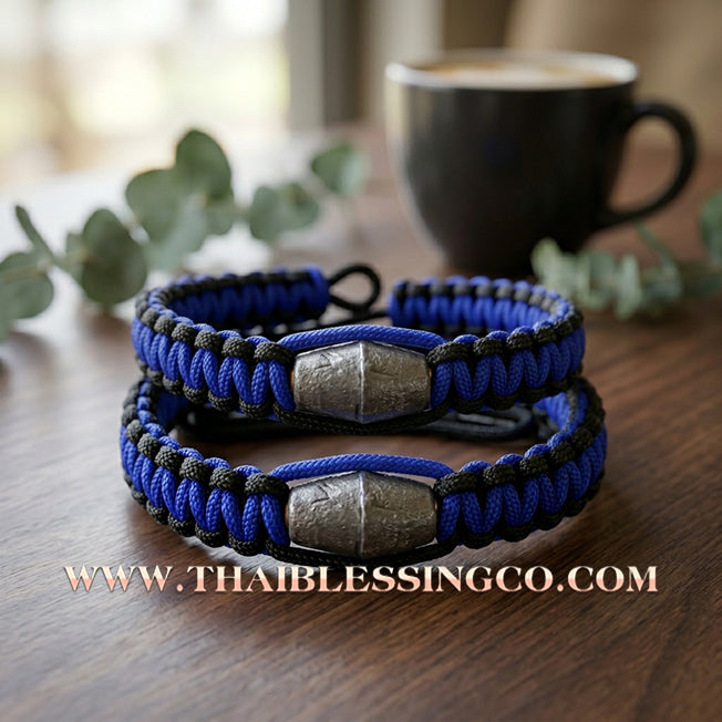✨🕉️ Sacred "Takua Ouan" Alchemical Lead Takrut Bracelet – Setthee 1000 Lan Edition: Luang Pu Key, Wat Sri Lamyong (2008 Exclusive) – The Ultimate Guardian Talisman for Absolute Protection, Wealth Stability, and Spiritual Armor