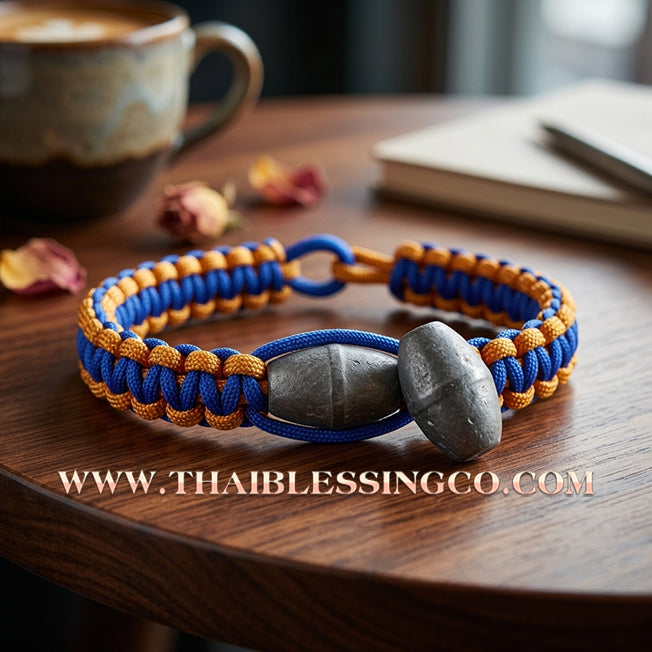 ✨🕉️ Sacred "Takua Ouan" Alchemical Lead Takrut Bracelet – Setthee 1000 Lan Edition: Luang Pu Key, Wat Sri Lamyong (2008 Exclusive) – The Ultimate Guardian Talisman for Absolute Protection, Wealth Stability, and Spiritual Armor