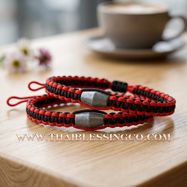 ✨🕉️ Sacred "Takua Ouan" Alchemical Lead Takrut Bracelet – Setthee 1000 Lan Edition: Luang Pu Key, Wat Sri Lamyong (2008 Exclusive) – The Ultimate Guardian Talisman for Absolute Protection, Wealth Stability, and Spiritual Armor