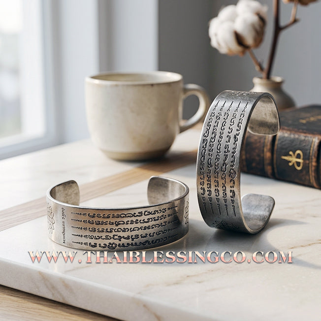 ✨🕉️ Sacred "Thep Jamlang" Divine Transformation Bracelet: Master Kruba Krissana (2014 Weruwan Edition) – The Celestial Butterfly Talisman for Infinite Charisma, Thriving Business, and Miraculous Fortune