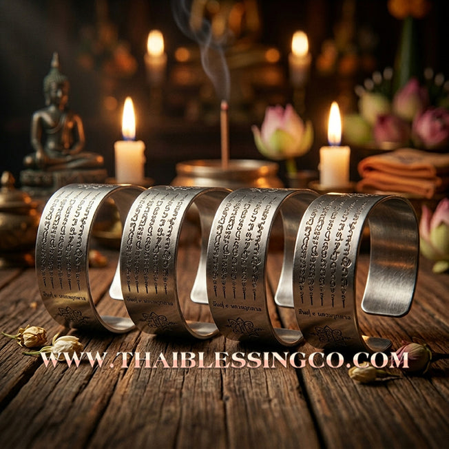 ✨🕉️ Sacred "Thep Jamlang" Divine Transformation Bracelet: Master Kruba Krissana (2014 Weruwan Edition) – The Celestial Butterfly Talisman for Infinite Charisma, Thriving Business, and Miraculous Fortune