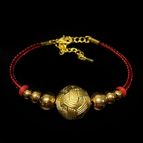 ✨🕉️ Sacred "Thong Chanuan" Takraw Wealth Trap Bracelet: Luang Pu Maen, Samnak Song Khao Chan (2022 Exclusive Edition) – The Ultimate Alchemical Talisman for Trapping Riches, Infinite Abundance, and Divine Protection
