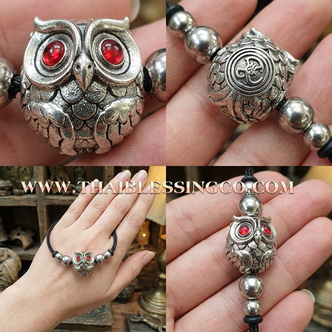 ✨🕉️ Sacred "Thong Khao" Phaya Nok Thue Thue (Great Wealth-Calling Owl): Kruba Tao, Wat Ubosot Ban Lao (2020 Exclusive Edition) – The Ultimate Lanna Talisman for Precision Profit, Commercial Victory, and Infinite Abundance