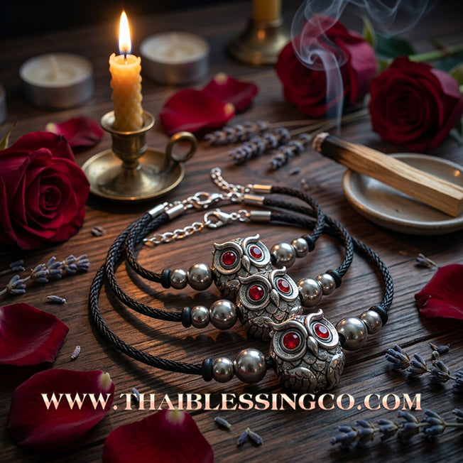 ✨🕉️ Sacred "Thong Khao" Phaya Nok Thue Thue (Great Wealth-Calling Owl): Kruba Tao, Wat Ubosot Ban Lao (2020 Exclusive Edition) – The Ultimate Lanna Talisman for Precision Profit, Commercial Victory, and Infinite Abundance