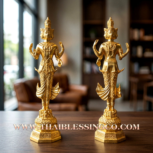 🔥 Sacred "Trimurti" (The Trinity of Universal Sovereignty) – Gold-Leaf Alchemical Edition: Luang Pu Key, Wat Sri Lamyong (2004) – The Divine Engine for Absolute Attraction, Financial Sovereignty, and Unstoppable Life Elevation!