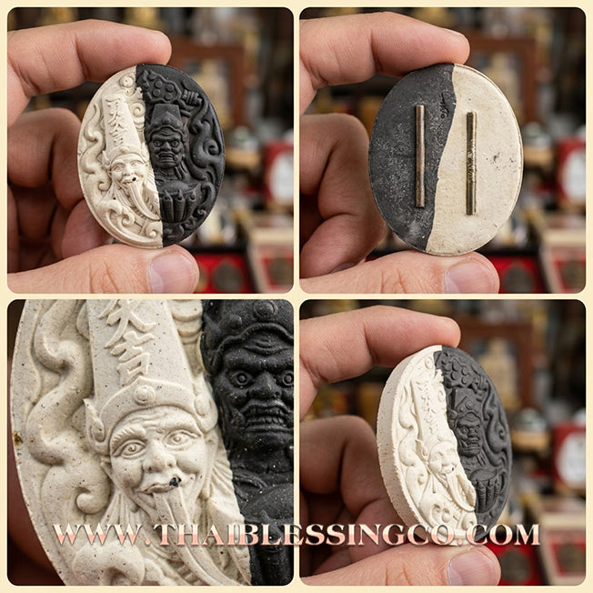 🏮 Sacred "Tua Peh Yee Peh" (The Lords of Wealth) – Yin-Yang Phutthakhun Powder Edition: Arjan Subin Na Na Thong (2024) – The Ultimate Balancing Force for Sudden Riches, Debt Erasure, and Absolute Command Over Fate!