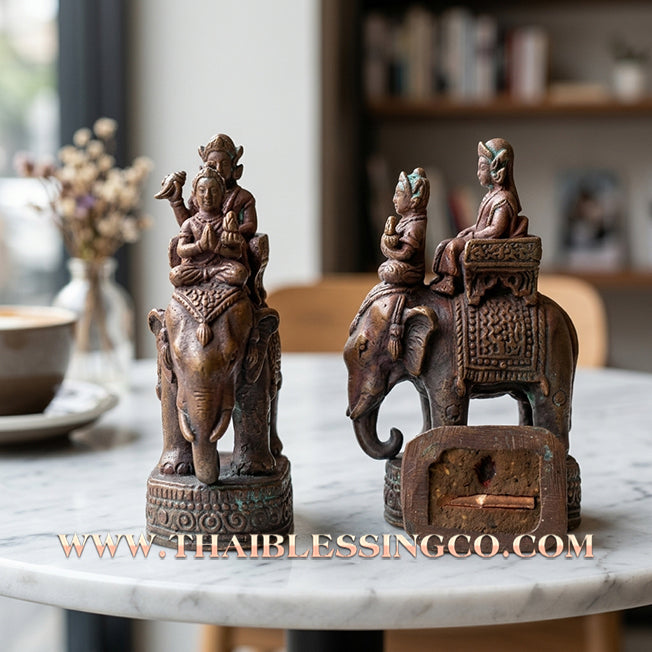 🐘 Sacred U-Ting Maha Saneh 2024: Ancient Lanna Love Magnet & Elite Status Attraction Talisman by Arjan Sit – The "Prasat Aor" Consecration Edition