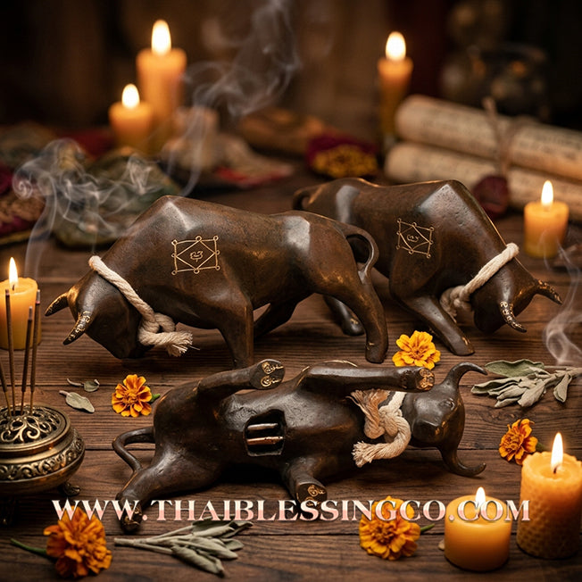 🔥 Sacred "Wua Thanu Payon Arkhom" (The Celestial Bull of Sorcery) – Ancient Sacred Metal Altar Edition: Arjan Plien Hattayanon (2024) – The High-Performance Engine for Dominant Wealth, Total Asset Protection, and Unstoppable Life Elevation!