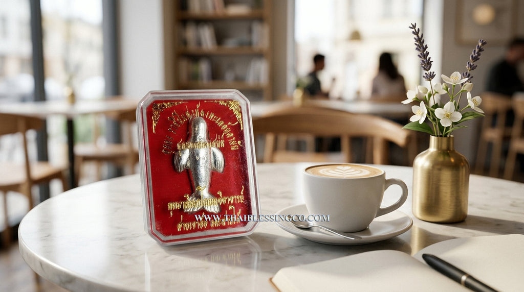 ✨ Sacred Duyong "The Sea Queen's Heart": 2019/2562 Rare Silver-Plated Copper Sea-Cow Amulet – Consecrated by Grandmaster Plian (Khao Or) & Nane Doi for Supreme Charisma, Wealth Attraction, and Divine Protection