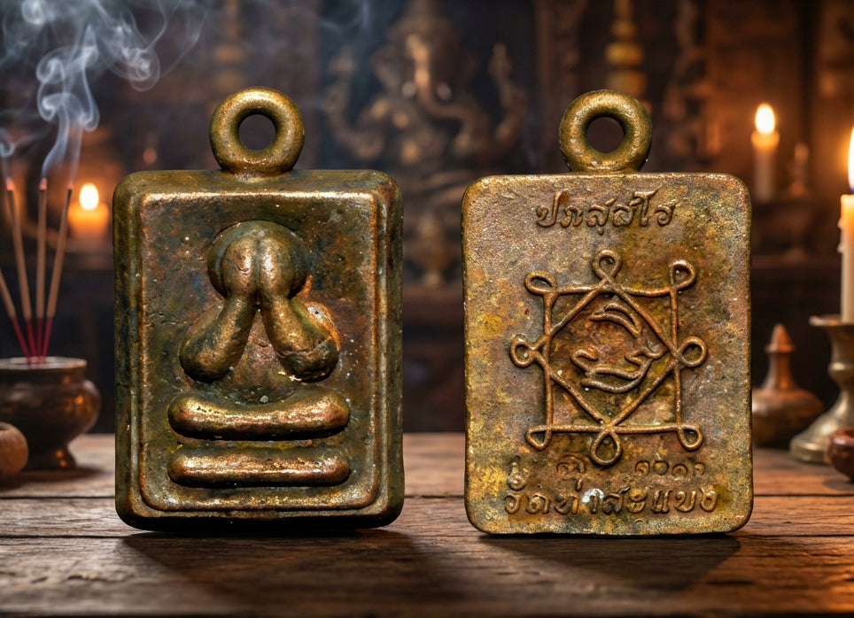🛡️ ✨ Sacred Guardian of Abundance: The 2025 Kathin Commemorative Phra Pidta Cast Amulet