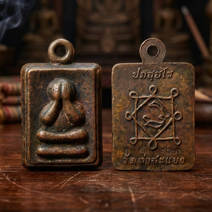 🛡️ ✨ Sacred Guardian of Abundance: The 2025 Kathin Commemorative Phra Pidta Cast Amulet