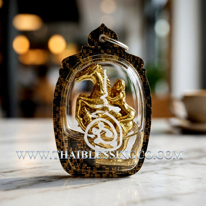 🐎 Sacred Ma Sep Nang "The Enchanting Charm" Amulet: Ancient Khmer Sorcery for Unstoppable Attraction, Success, and Social Influence