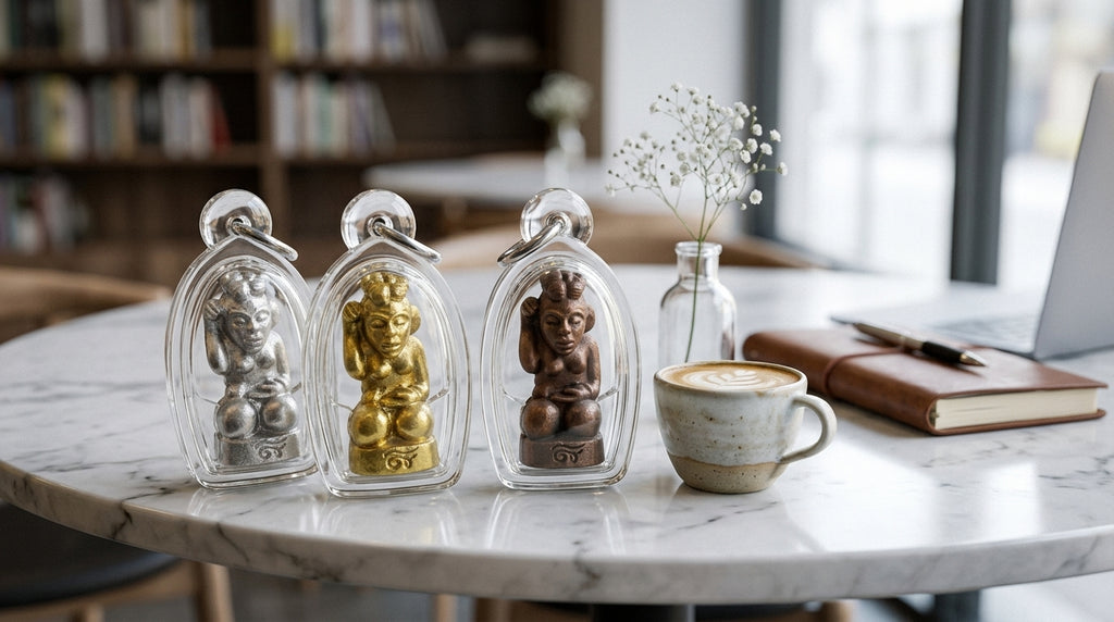 ✨ Sacred Nang Kwak "The Millionaire Sovereign": 1st Edition Ancient Bronze Wealth Beckoner – Crafted in Early Rattanakosin Royal Art Style by Grandmaster Arjan Kom (Suphanburi) – Infused with Rare Subterranean Stingless Bee Wax (Chan-Rong)