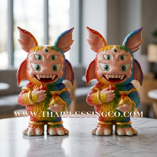🔥 Sacred "Si Hu Ha Ta" (The Deity of Instant Fortune) – Ruay Than Tee Edition: Kruba Chaiya Pataphi, Doi Duang Kaew Sapphanyu (2025) – The High-Velocity Engine for Immediate Wealth, Magnetic Attraction, and Sovereign Command!