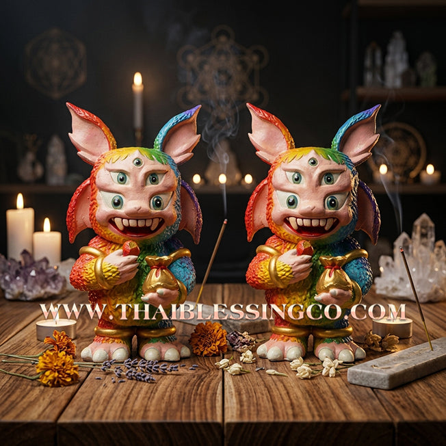 🔥 Sacred "Si Hu Ha Ta" (The Deity of Instant Fortune) – Ruay Than Tee Edition: Kruba Chaiya Pataphi, Doi Duang Kaew Sapphanyu (2025) – The High-Velocity Engine for Immediate Wealth, Magnetic Attraction, and Sovereign Command!