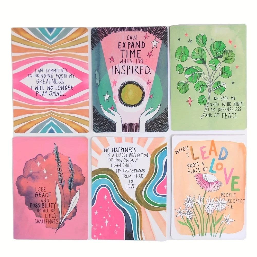 🔮 52Pcs Tarot & Oracle Cards Set – Mental Healing Board Game for Party & Spiritual Fun | Holiday & Birthday Interactive Game | Free Shipping