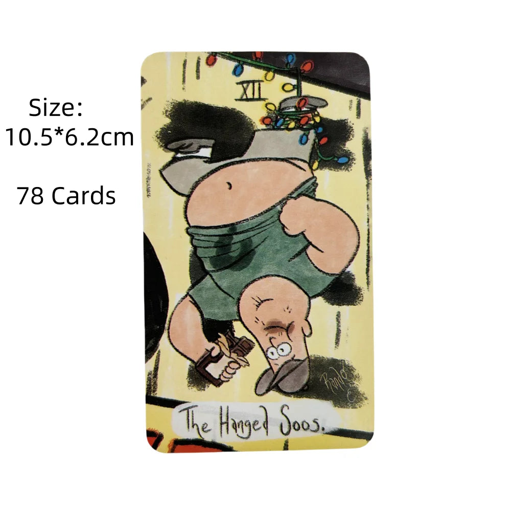 ✨ The Mystery Tarot Cards – 78-Card Deck Inspired by Gravity Falls for Party and Board Games