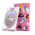 Cat Meme Tarot Deck – 22 Major Arcana Funny Witchy Cat Cards for Divination & Family Fun