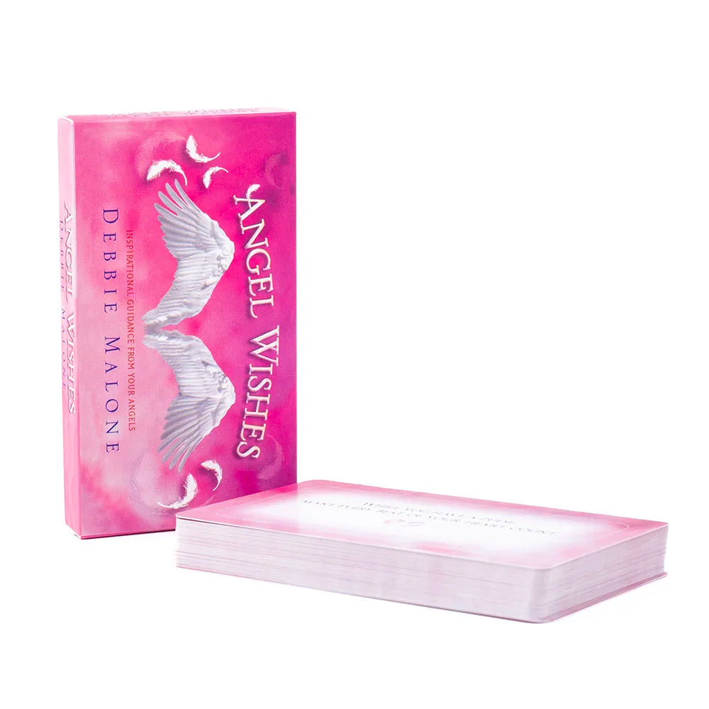✨ Angel Wishes 40 Affirmation Tarot Cards – 11 × 6 cm Inspirational Deck for Daily Guidance & Spiritual Empowerment