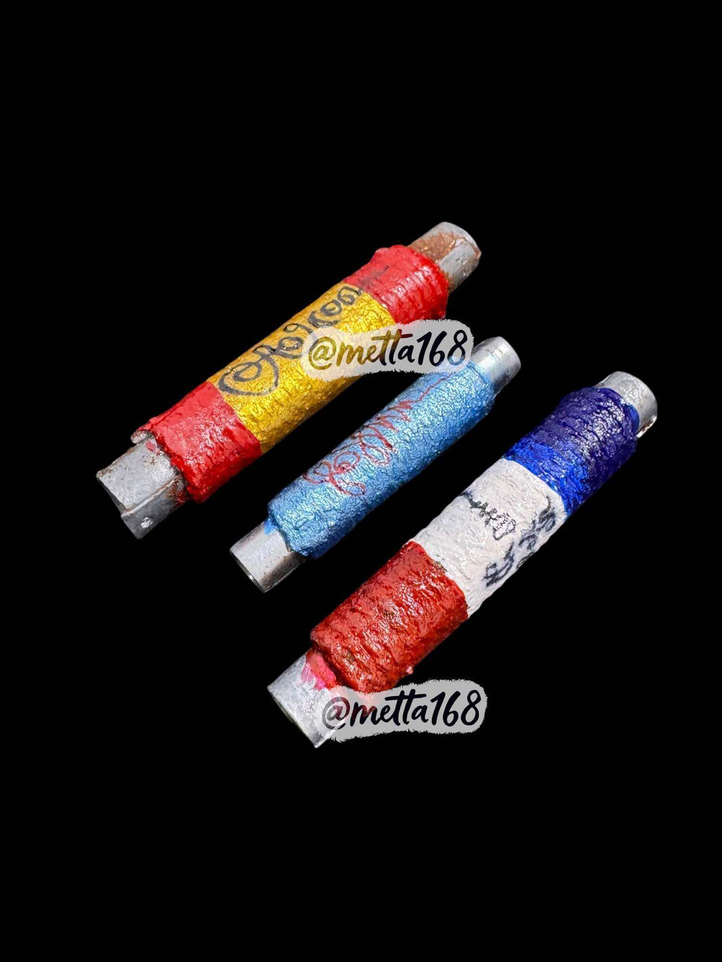 🪙 “Triple Fortune Command Takrut Set” – Sealed 3‑Piece Coded Wealth & Protection Bundle by Luang Pho Phat, Wat Huai Duan (With Chant Included)