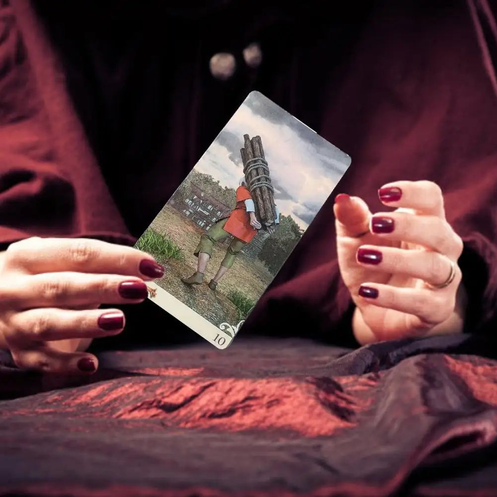 ♾️ Vice Versa Tarot Deck – Double-Sided 78-Card English Oracle Set for Spiritual Insight and Interactive Board Gaming